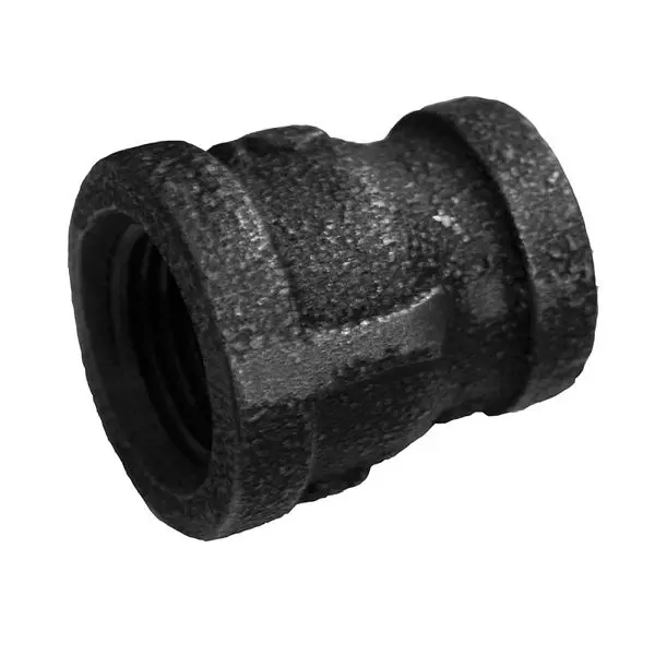 Jones Stephens 3" x 1" Reducing Full Coupling Black, B1650666