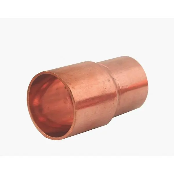 Jones Stephens 3" x 2-1/2" Wrot/ACR Solder Joint Copper Metal Fitting Reducer, C75459