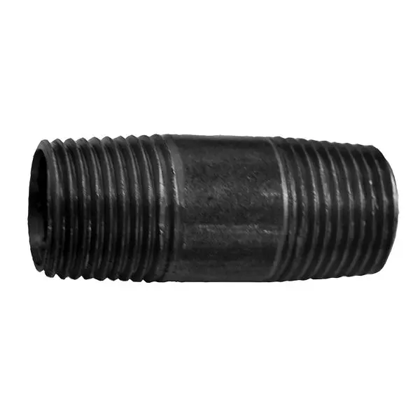 Jones Stephens 3" x 4-1/2" Pipe Nipple Carbon Black, 33045