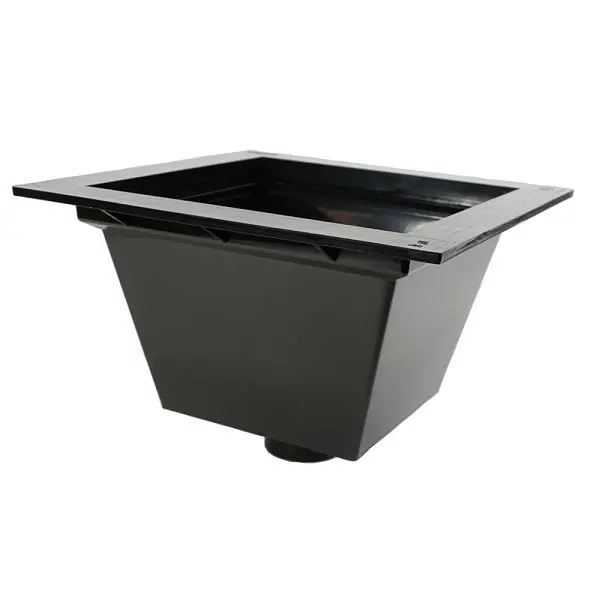 Jones Stephens 3" x 4" ABS Pipe Fit Floor Sink, S59403