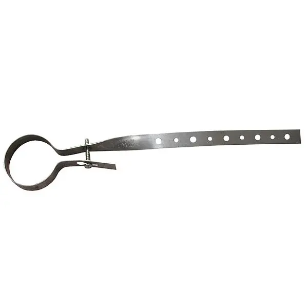 Jones Stephens 3" Galvanized Schedule 40 Pipe Hanger, Carton 50, H30003