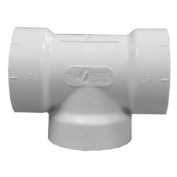 Jones Stephens 3" PVC Cleanout Test Tee, PCT431
