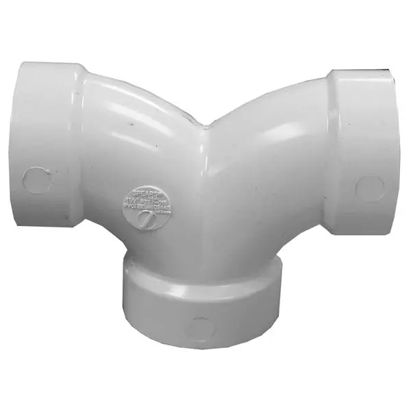 Jones Stephens 3" PVC Double 90° 90 Degree Elbow, PDL736