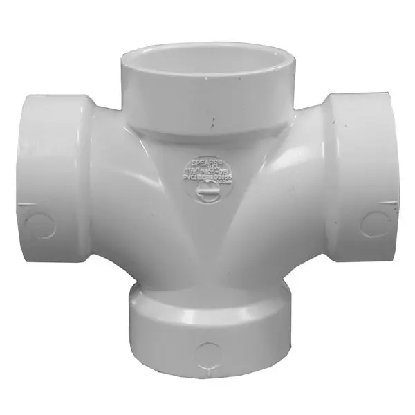 Jones Stephens 3" PVC Double Sanitary, PDT530