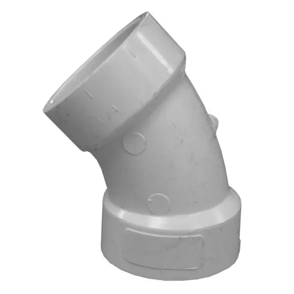 Jones Stephens 3" PVC 45° Elbow, PFL630