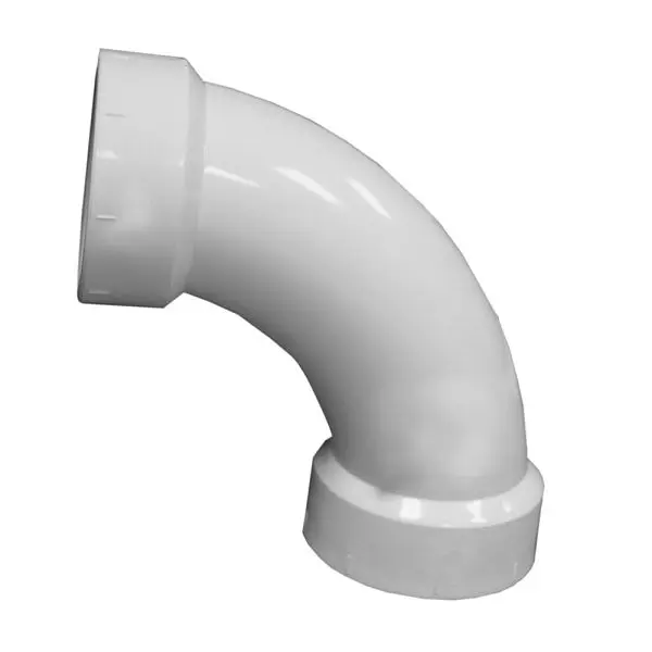 Jones Stephens 3" PVC 90° Long Sweep Elbow, PFL830L