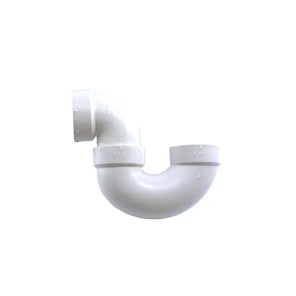 Jones Stephens 3" PVC P-Trap Solvent Weld Joint, PPT530