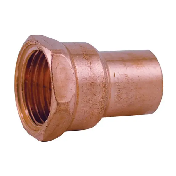 Jones Stephens 3" Wrot/ACR Solder Joint Copper Female Modifyer, C75121