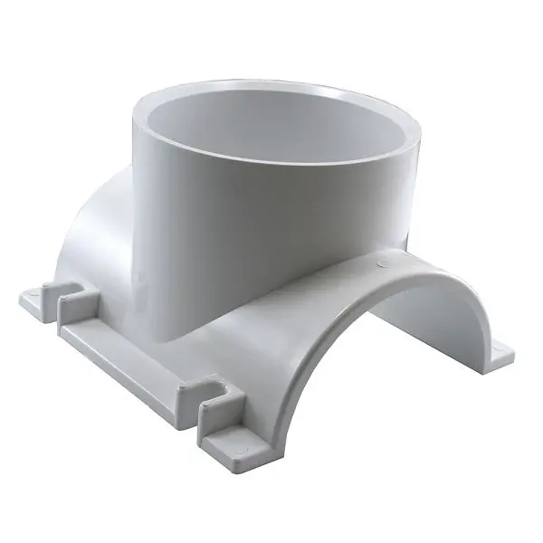 Jones Stephens 4" x 2" Saddle Cherry Reducing Tee Only, S26015