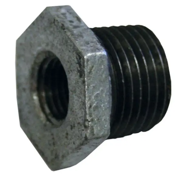 Jones Stephens 4" x 3" Hexagon Bushing HDG, G1440870