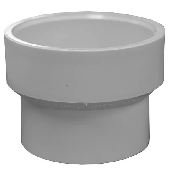 Jones Stephens 4" x 3" PVC Reducer Coupling, PFC143