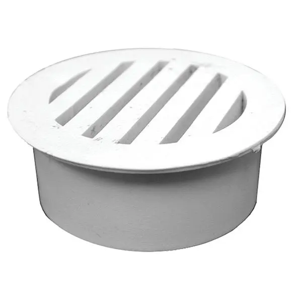 Jones Stephens 4" All Plastic PVC Snap- Drain, D42004