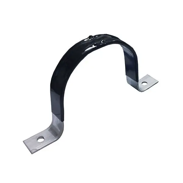 Jones Stephens 4" Pipe Strap, Two-Hole, Vinyl Coated, Carton 25, H13504
