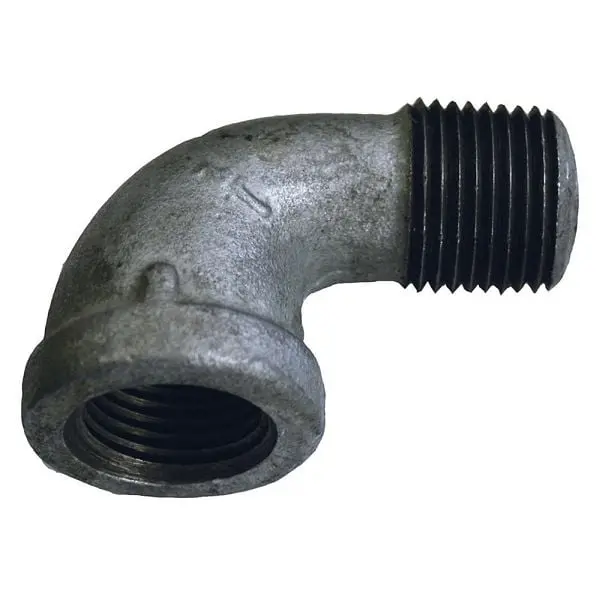 Jones Stephens 4" 90° Street Elbow Zinc-Coated, G2540860