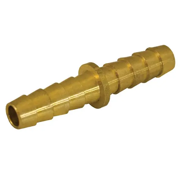 Jones Stephens 5/8" Brass Barb To Barb Hose Splicers, G29010