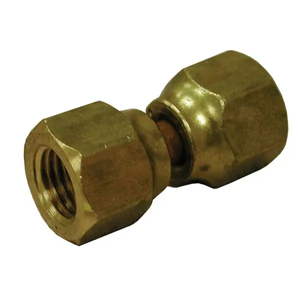 Jones Stephens 5/8" Female Brass Flare Swivel Connector, F40097
