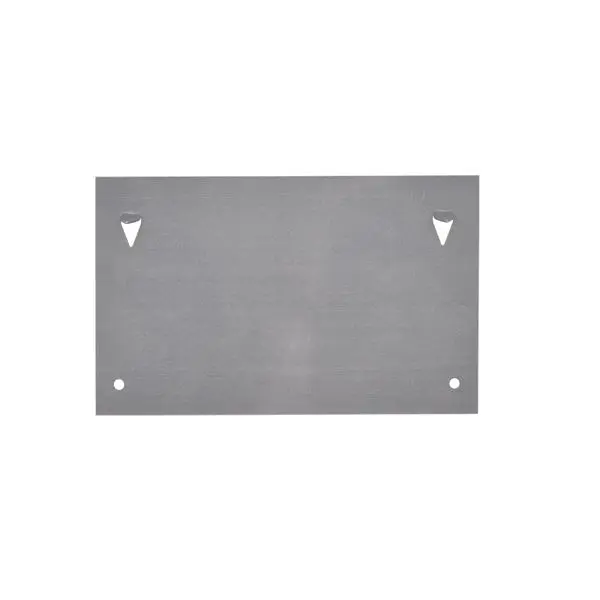 Jones Stephens 5" x 8" Self-Nailing Stud Guard 2 Holes, 16 Gauge, Carton 25, S16011