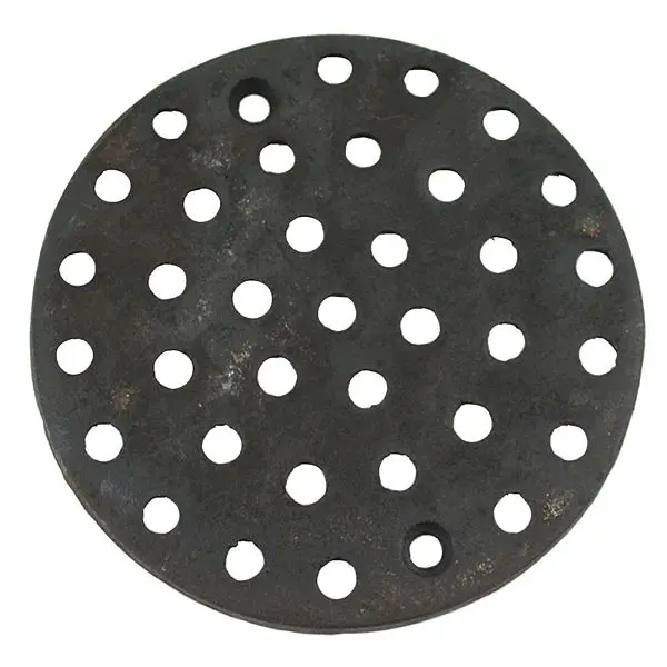 Jones Stephens 6-3/8" Cast Ductile Iron Strainer Floor Drain Trap, D70098