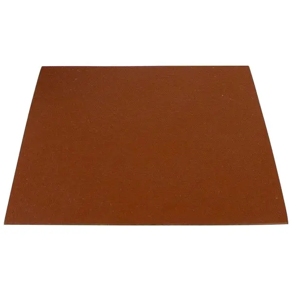 Jones Stephens 6" x 6" Square Red Rubber Ginquireet and Washer Material, G55001