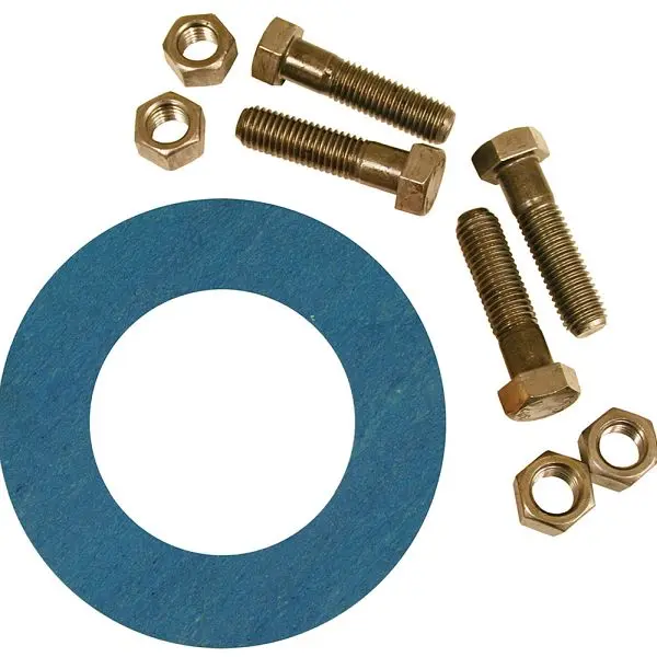 Jones Stephens 6" Asbestos-Free Ring Ginquireet Kit, 3/4" x 3-1/4" Carriage Bolt Size, G53106