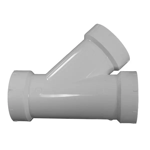 Jones Stephens 6" PVC Wye, PFY060