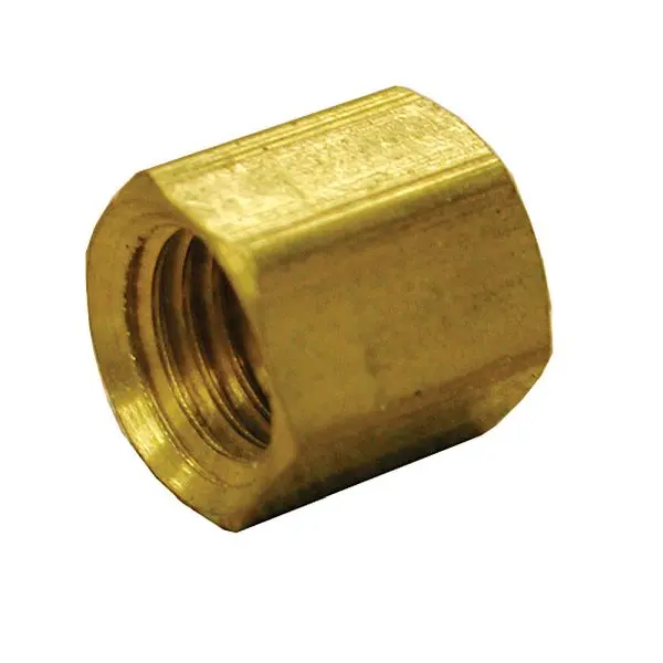 Jones Stephens 7/16" Brass Compression Jam Nut, C74152