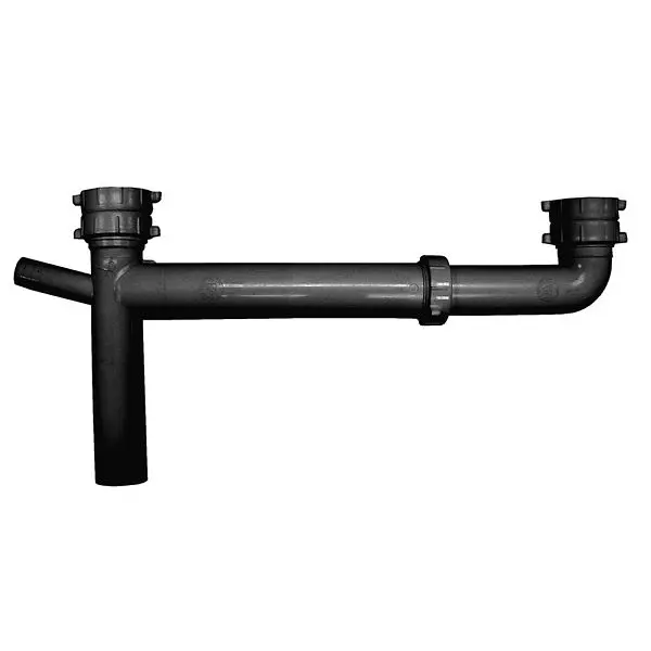 Jones Stephens ABS Universal End Outlet Waste 3/4" Branch Dishwasher Connection, P39041