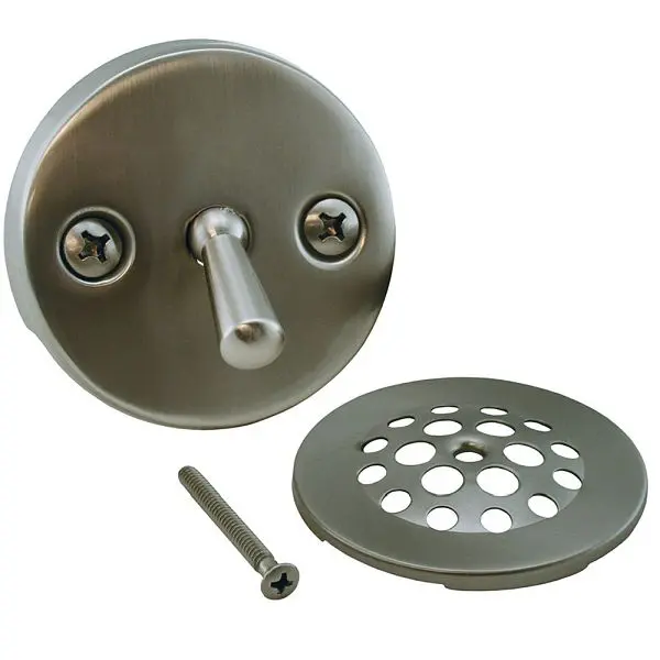 Jones Stephens Brushed Nickel Two-Hole Trip Lever Trim Only, B5114BN