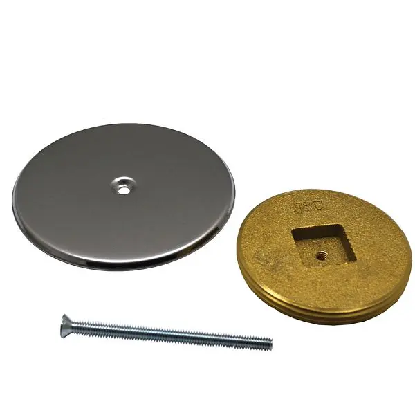 Jones Stephens Extension Cover Set Floor Covers (16 gauge) 3" Threaded Plug and 6" Cover, C93301