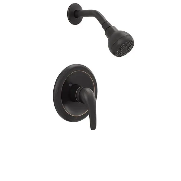 Jones Stephens Oil Rubbed Bronze Shower Faucet, Trim Only, 1559092