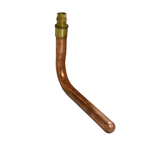 Jones Stephens ¾" Cold Expansion PEX (F1960) Stub Out Long Radius Elbow, 6" x 8", S71002