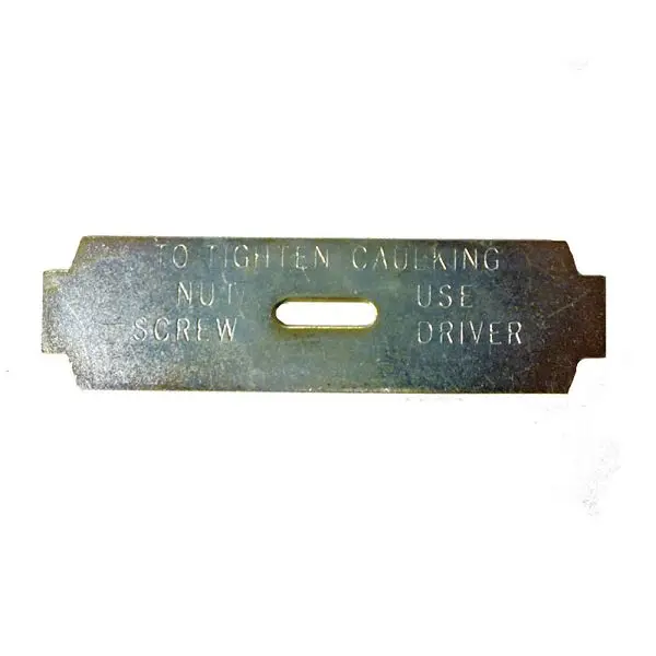 Jones Stephens Replacement Wrench Key No Caulk Shower Stall Drain, D40006