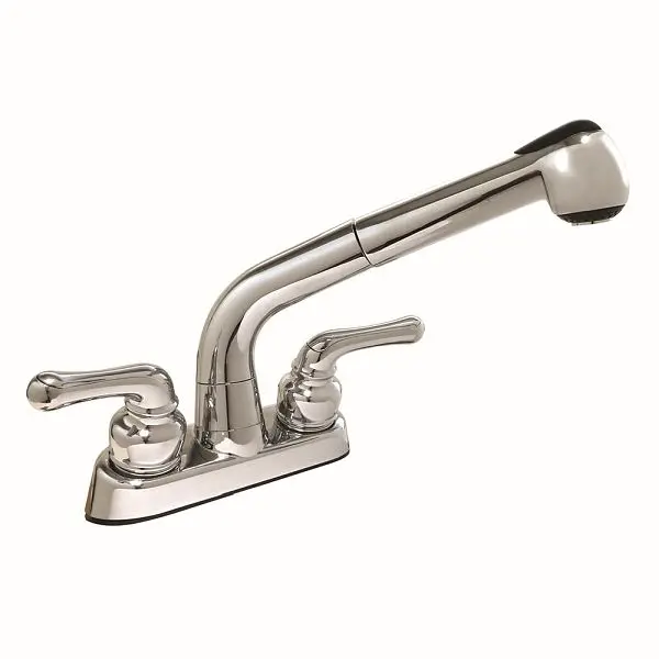 Jones Stephens Triple Chrome Plated Pull-Out Laundry Tray Faucet, 1836015