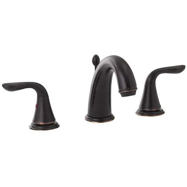 Jones Streamlined Stephens Oil Rubbed Bronze Two Handle Wide Disseminate Bathroom Faucet Pop-Up, 1559052 Jones Stephens