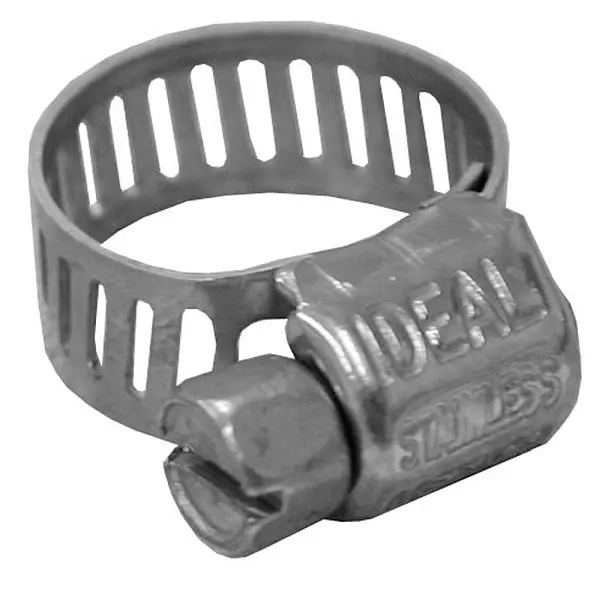 Jones Superior Stephens 1/2" - 1-1/4" Micro Size Gear Clamp 5/16" Band, All Stainless, Box 10, G09012 Jones...