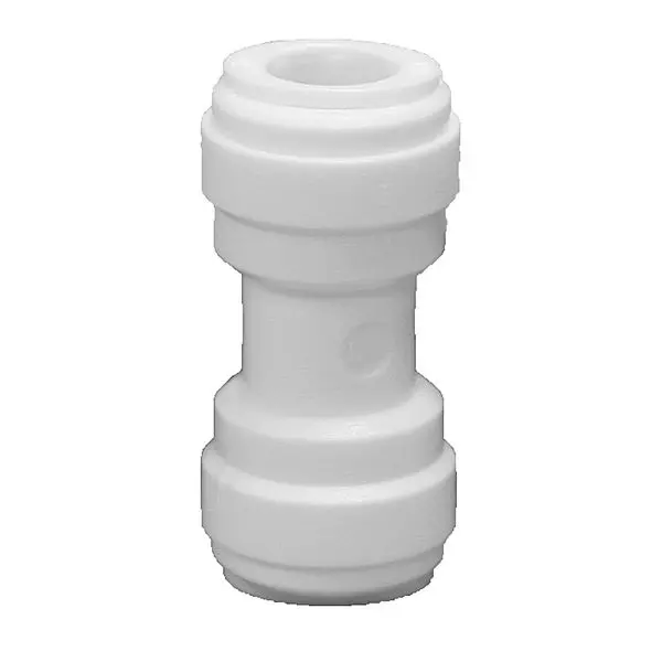 Jones Super-Strong Stephens 1/2" x 3/8" Plastic Push On Reducing Quick-Connect Union, C76859 Jones Stephens
