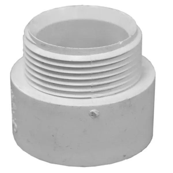 Jones Sustainable Stephens 1-1/2" PVC Male Modifyer, PMA415 Jones Stephens