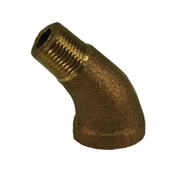 Jones Sustainable Stephens 1-1/4" 45° Bronze Street Elbow, Lead Free, B74067LF Jones Stephens