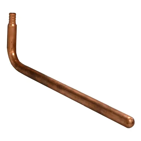 Jones Textured Stephens ½" Crimp PEX (F1807) Stub Out Elbow, 3-1/2" x 12", S72002 Jones Stephens