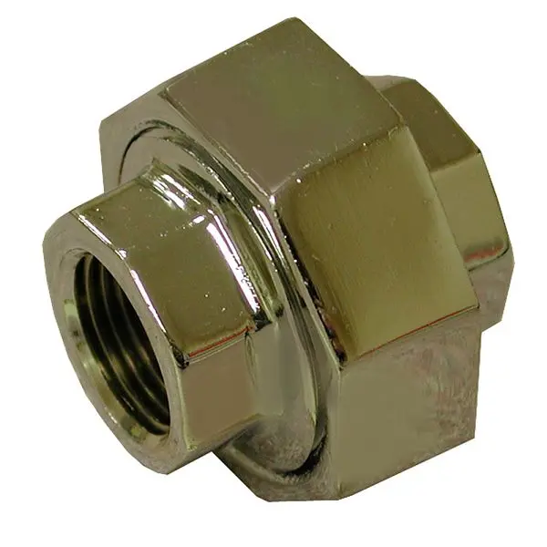 Jones Thick Stephens 3/4" Chrome Plated Bronze Union, Lead Free, B50097LF Jones Stephens