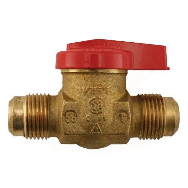 Jones Tough Stephens 5/8" FLARE x 5/8" FLARE Gas Ball Butterfly Valve, B68058 Jones Stephens