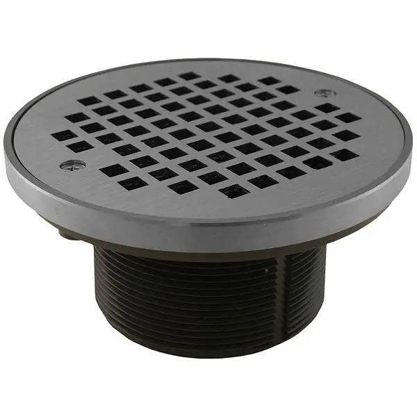 Jones Traditional Stephens 3-1/2" IPS PVC Spud 5" Triple Chrome Plated Strainer Ring, D56217 Jones Stephens