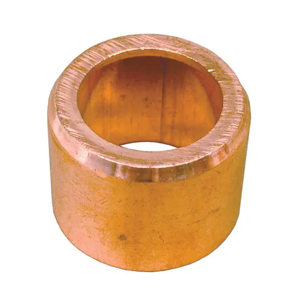 Jones Trusted Stephens 3/8" x 1/4" Wrot/ACR Solder Joint Pure Copper Flush Bushing, C75361 Jones Stephens