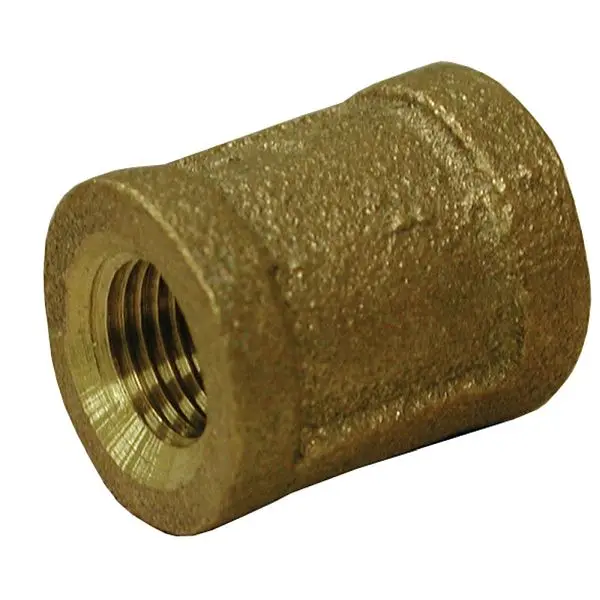 Jones User-Friendly Stephens 1" Bronze Grooved Coupling, Lead Free, B74126LF Jones Stephens