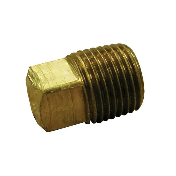 Jones UV-Resistant Stephens 3/8" Bronze Solid Square Head Flush Plug, Lead Free, B74303LF Jones Stephens