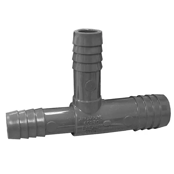 Jones Versatile Stephens 1" x 1" x 1/2" Poly Insert Reducing Tee, I10045 Jones Stephens