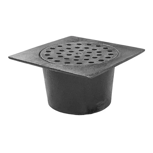 Jones Visible Stephens 9" x 9" x 4" Inside Caulk Pittsburgh Bell Trap Less Bell, B60994 Jones Stephens