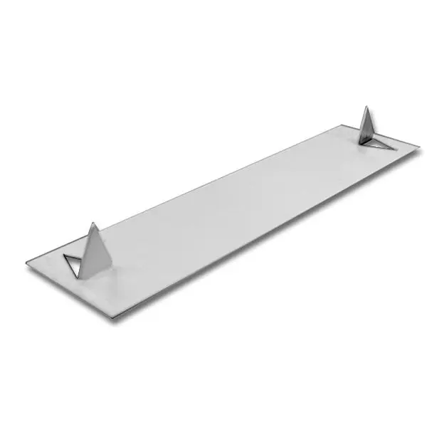 Jones Waterproof Stephens 1-1/2" x 6" Interlocking Stud Guard, 20 Gauge, Carton 100, S33004 Jones Stephens