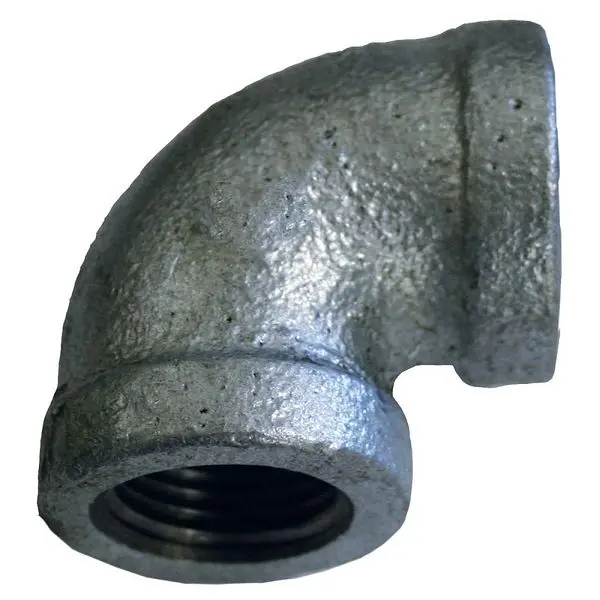Jones Wear-Resistant Stephens 1" 90° Elbow Galvanized, G2350150 Jones Stephens
