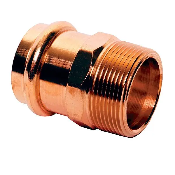 Jones Weather-Resistant Stephens 3" x 3" Copper Metal Press Male Modifyer, C77181 Jones Stephens